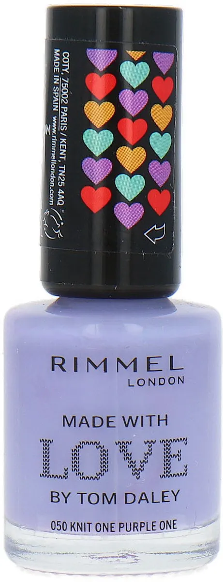 Rimmel Made With Love Nagellak 050 Knit One Purple One
