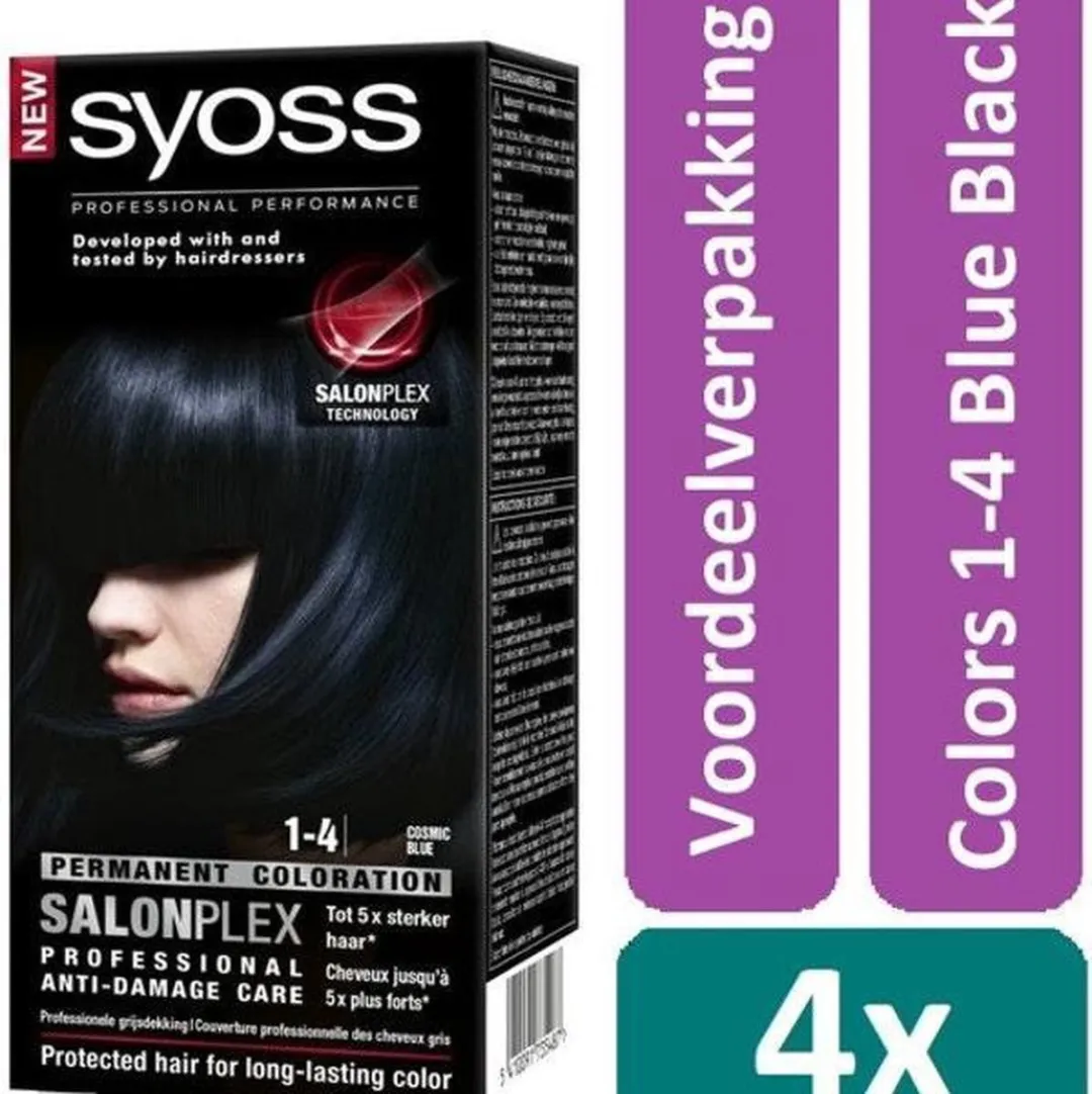 Syoss Haarverf 1-4 Cosmic Blue