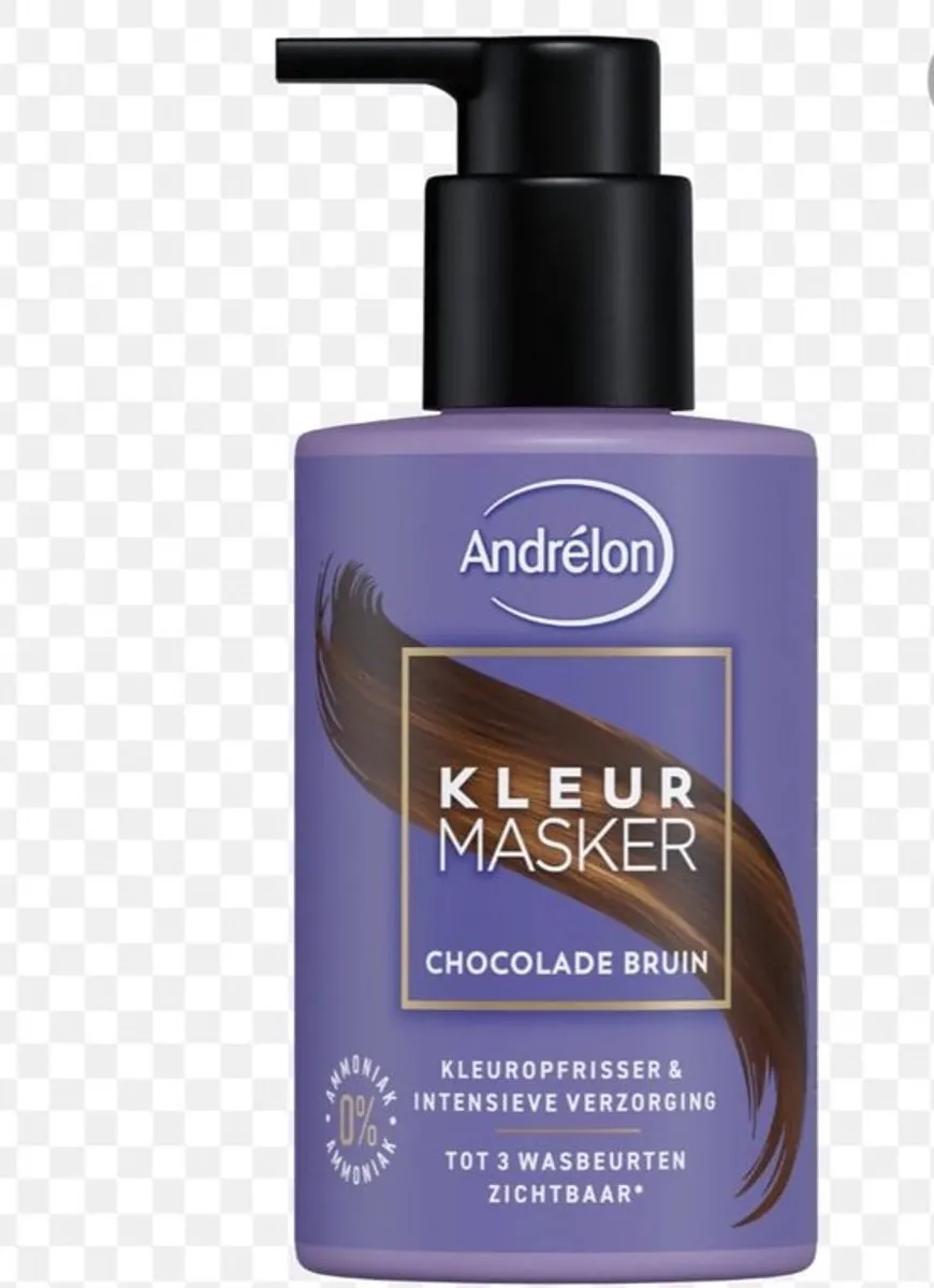 Andrélon Kleurmasker Chocoladebruin 200ml - 2 Stuks