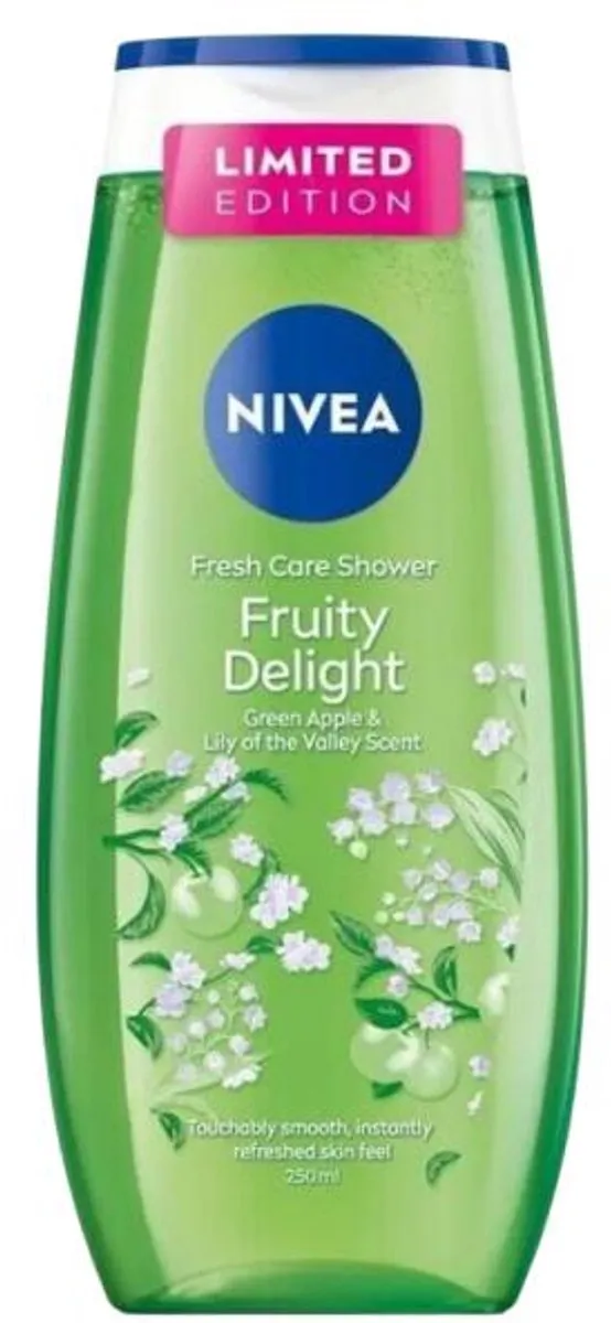 NIVEA Douchegel Fruity Delight 250ml - 2 Stuks