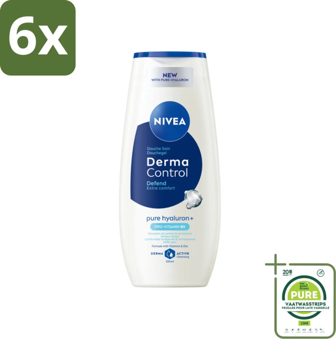 NIVEA Derma Control Defend Douchegel 1500ml