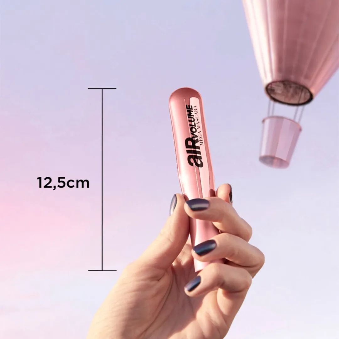 L'Oréal Paris Air Volume Mega Mascara Zwart - 3x 9,4ml