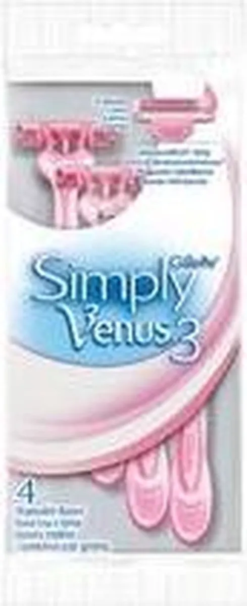 Gillette Simply Venus 3 Swift Razor 25G - 3 Stuks