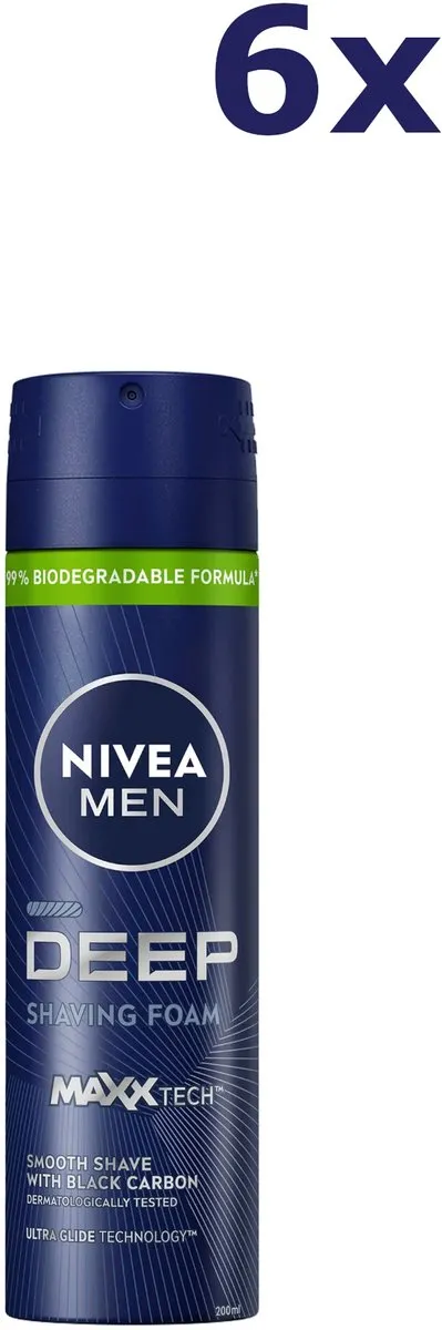 NIVEA Men Scheerschuim Deep 200ml