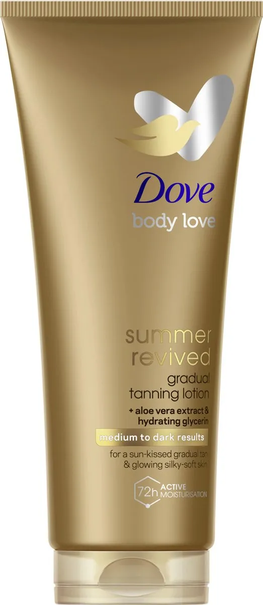 Dove Body Love Zelfbruinende Bodylotion Medium-Dark 200ml