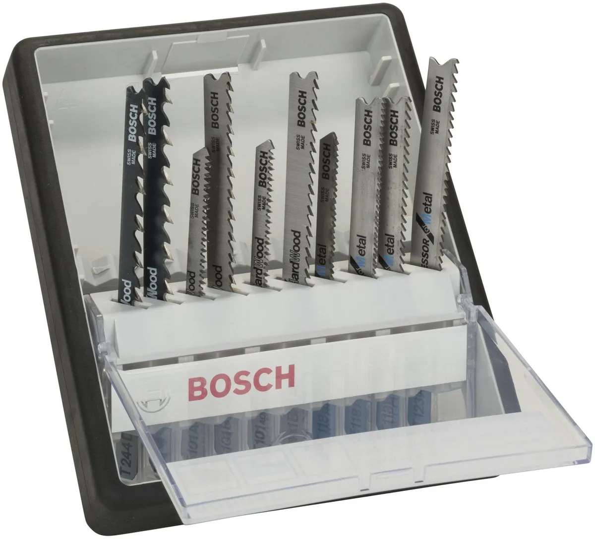Bosch Robust Line Decoupeerzaagbladen 10-delig - T-schacht - Hout/Aluminium