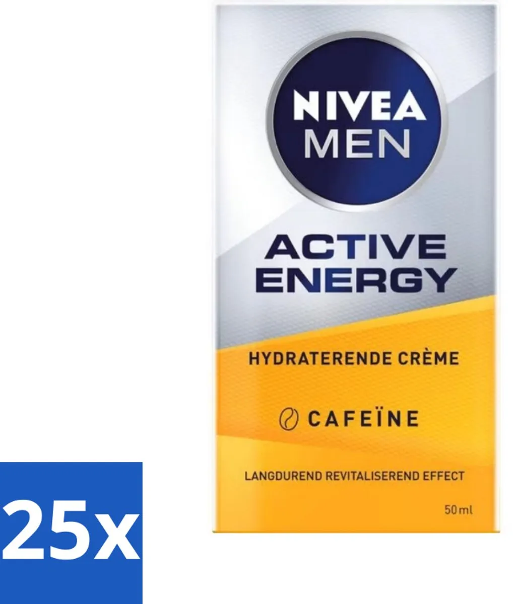 NIVEA MEN Active Energy Gezichtscrème 50ml