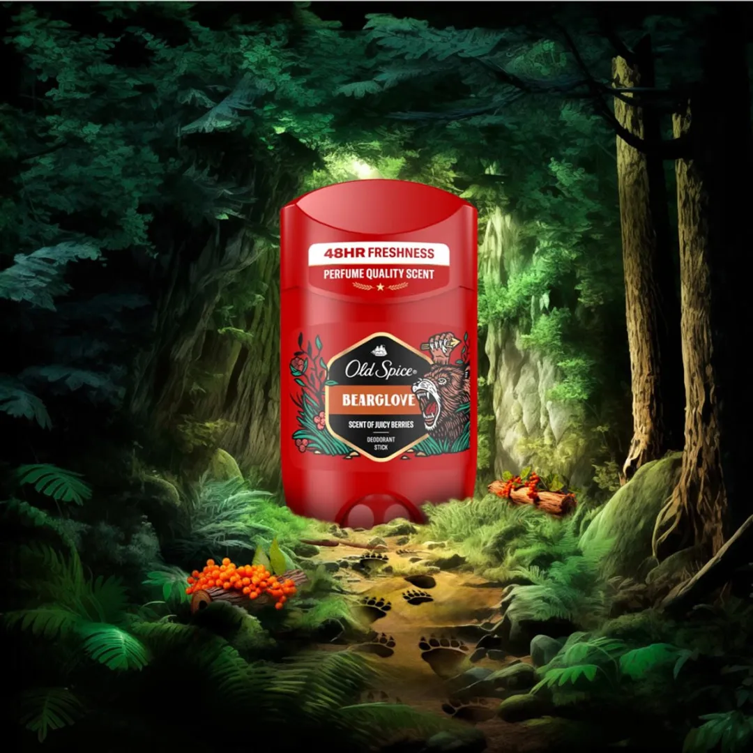 Old Spice Bearglove Deo Stick Juicy Berries - 6x50ml