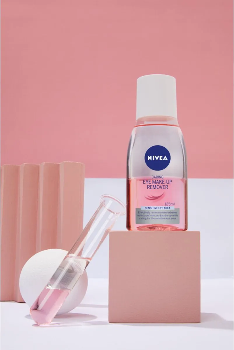 NIVEA Oogmake-up Remover 125ml - 6 Stuks
