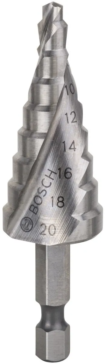 Bosch Trappenboor HSS 20mm 1/4" 70,5mm