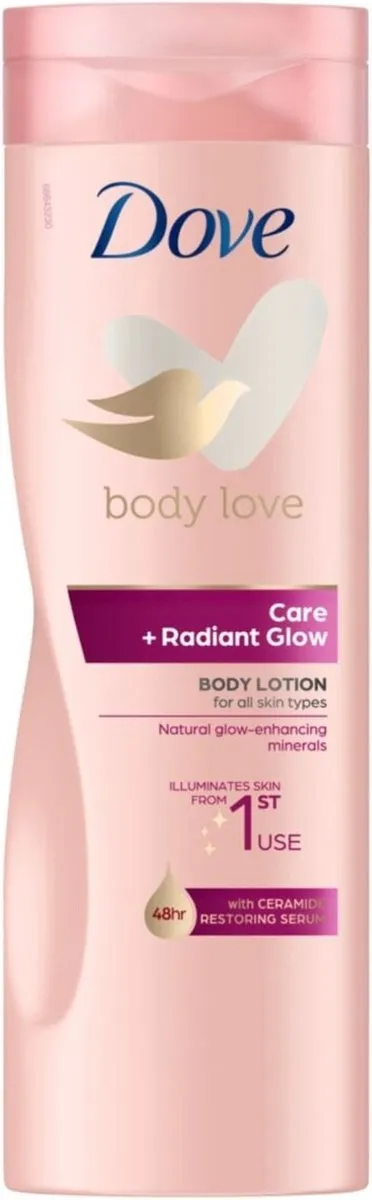 Dove Body Love Care Radiant Glow Bodylotion 1200ml - 3 Stuks