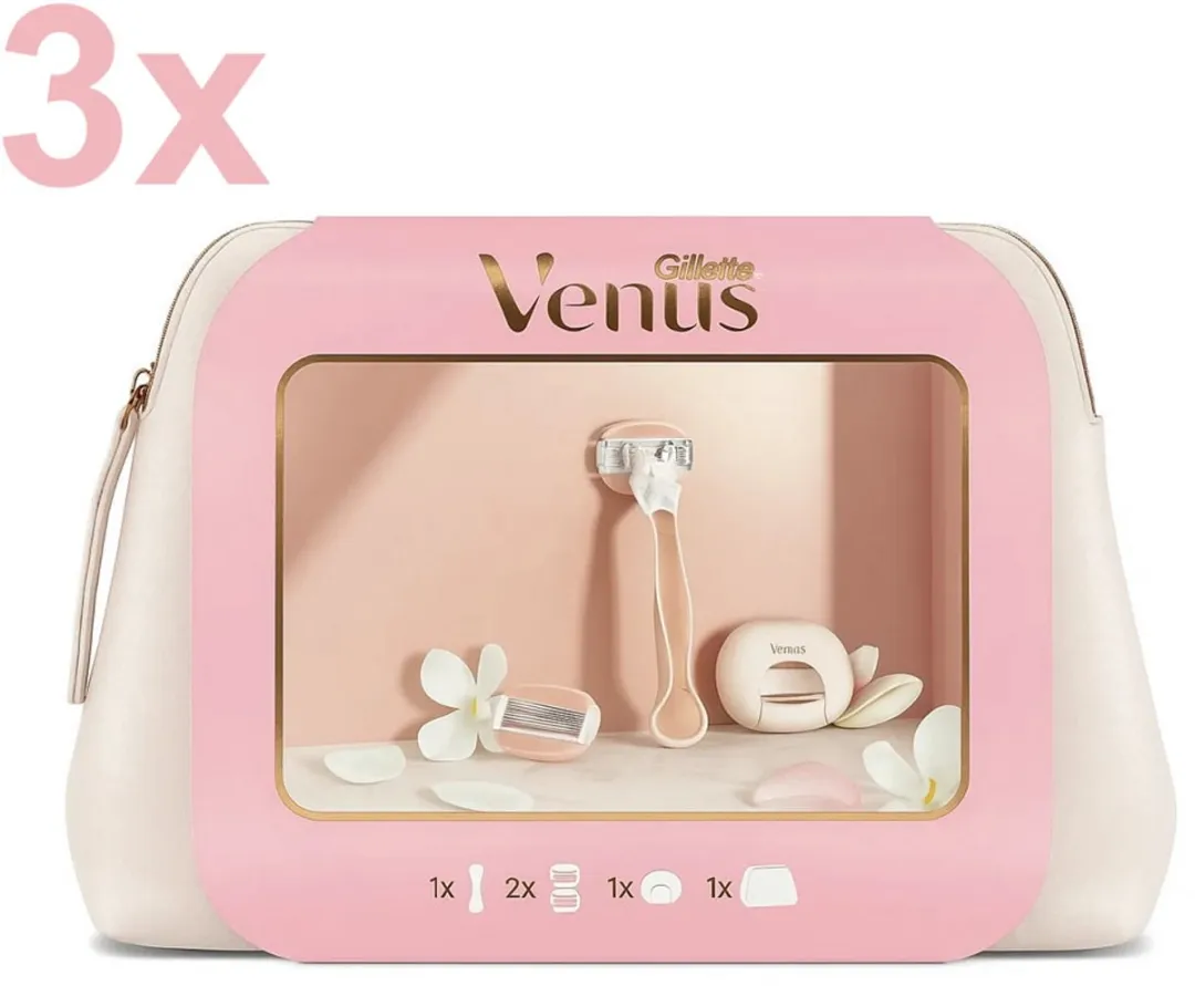 Gillette Venus Spa Breeze Scheerset - 16 Stuks - Roze-Wit