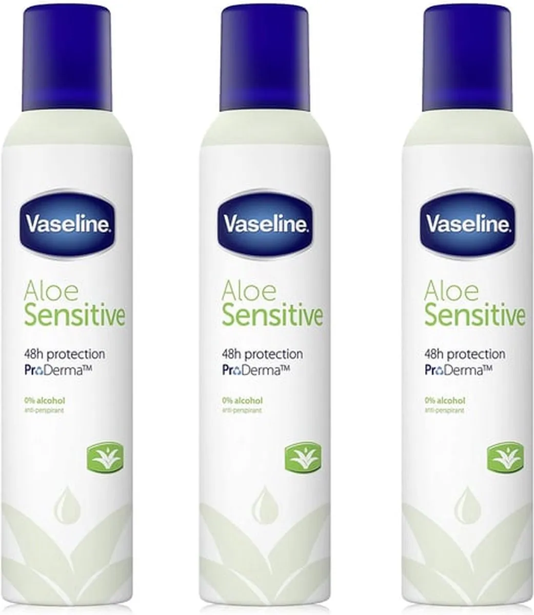 Vaseline ProDerma Aloe Sensitive Deodorant Spray 250ml
