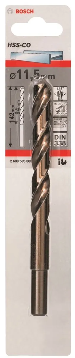 Bosch Metaalboor HSS-Co 11,5mm - 1 Stuk