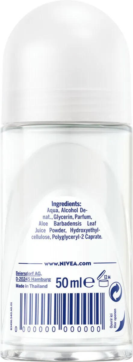 NIVEA Deodorant Roller Naturally Good Aloe Vera 50ml