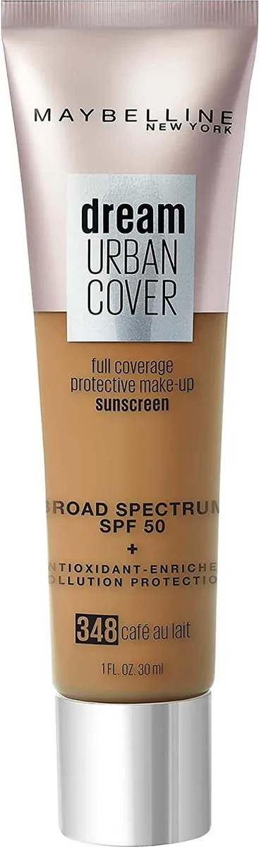 Maybelline Dream Urban Cover Foundation 348 Café Au Lait