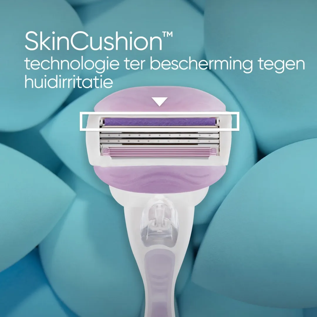 Gillette Venus Comfortglide Breeze Scheermes - 2 Stuks - 3 Bladen - Paars