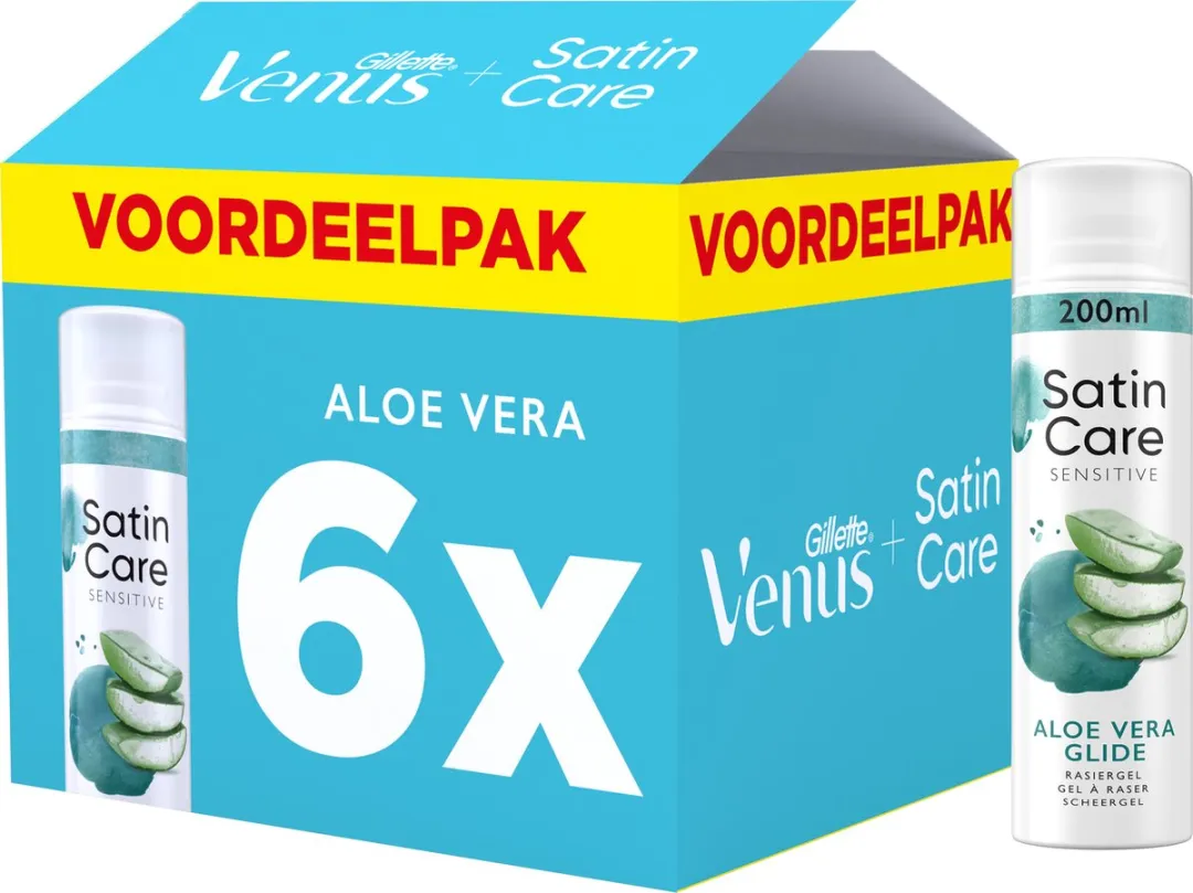 Gillette Venus Satin Care Scheergel Aloe Vera Glide