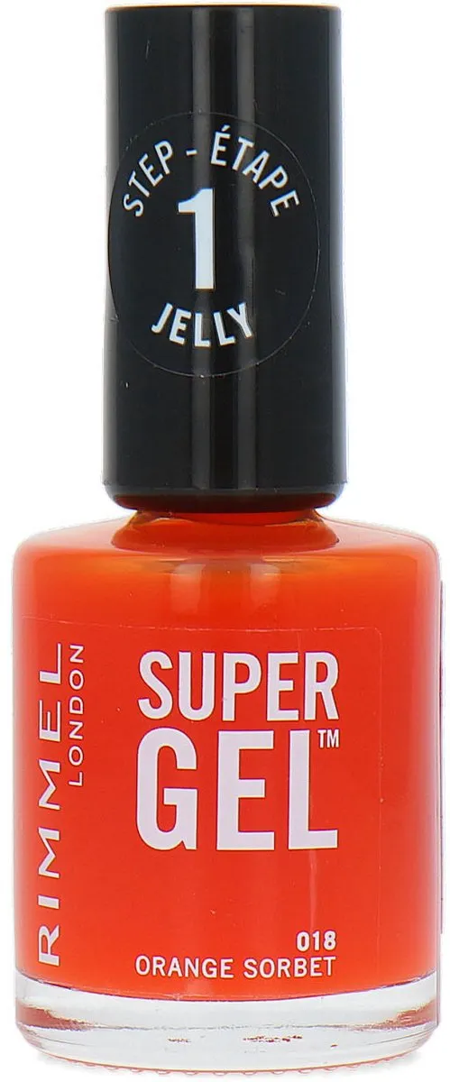 Rimmel London Super Gel Nagellak 018 Orange Sorbet