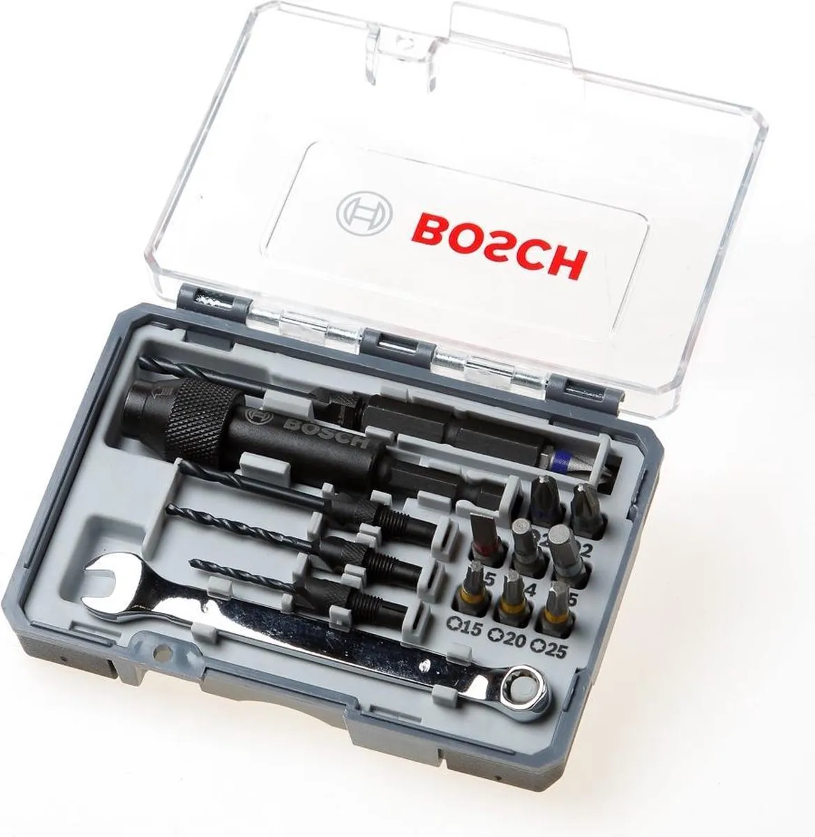 Bosch 20-delig Drill & Drive Set - met HSS boren en bits