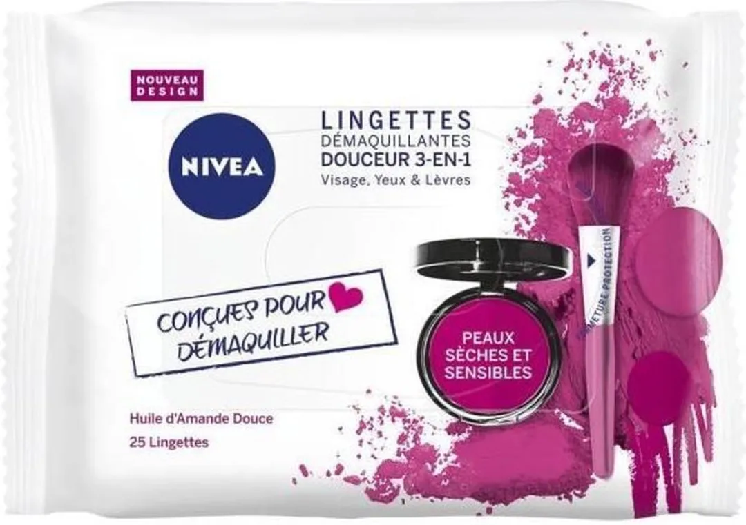 NIVEA Verzachtende Reinigingsdoekjes 25ml