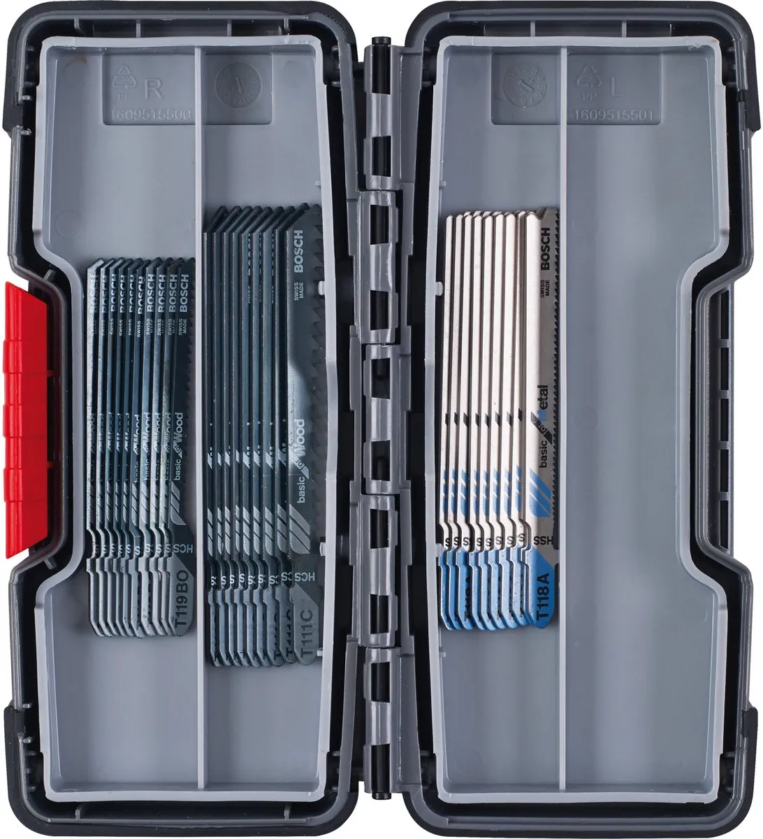 Bosch ToughBox B Zaagbladen Decoupeer - 30 Stuks - Metaal/Hout