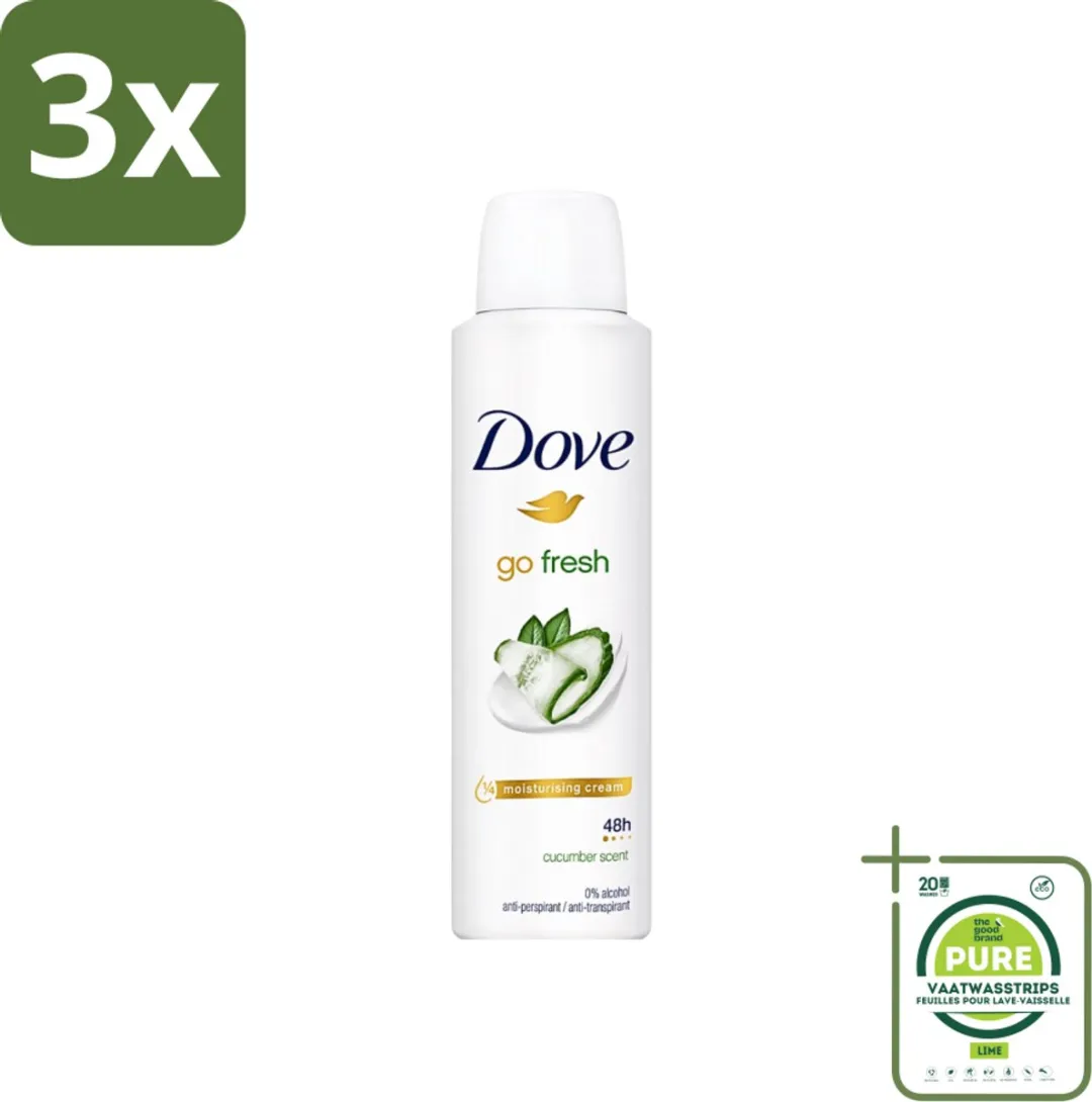 Dove Go Fresh Deospray Komkommer 450ml