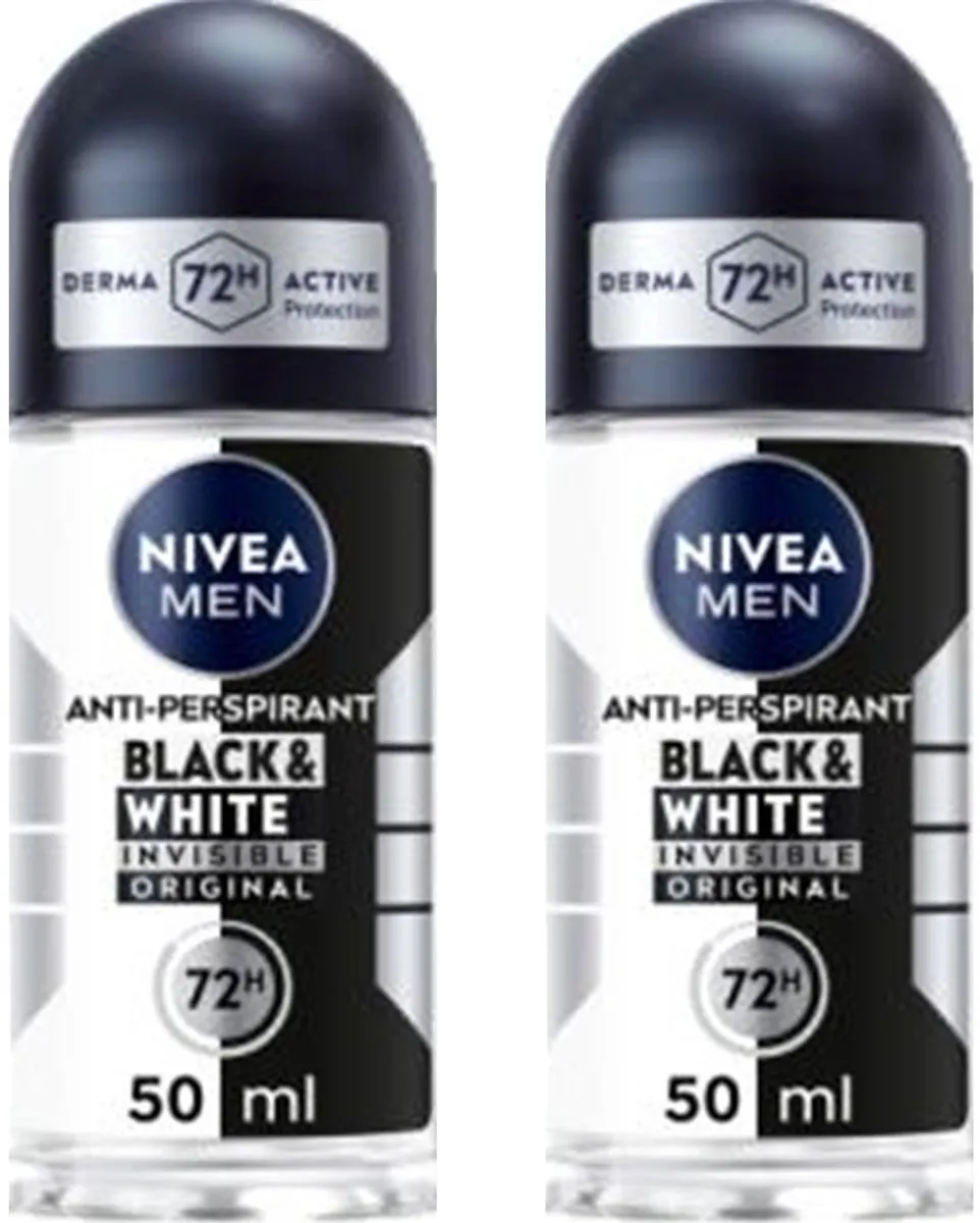 NIVEA Deo Roller Men Black & White