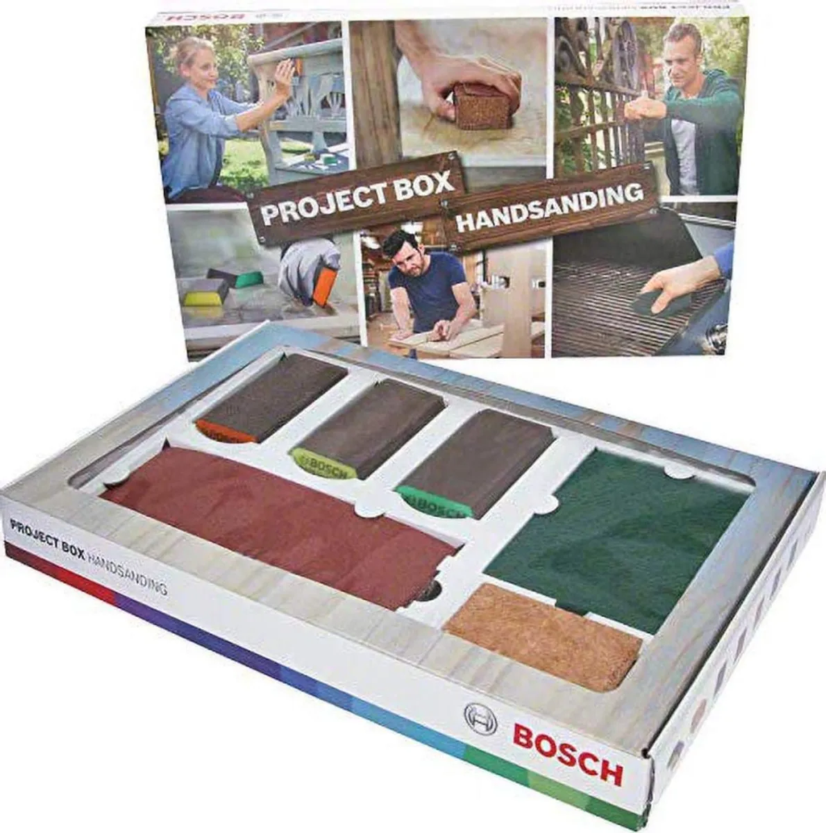 Bosch 2607011376 Projectbox 15-delig - Handmatig schuren - afbeelding 6 van 6