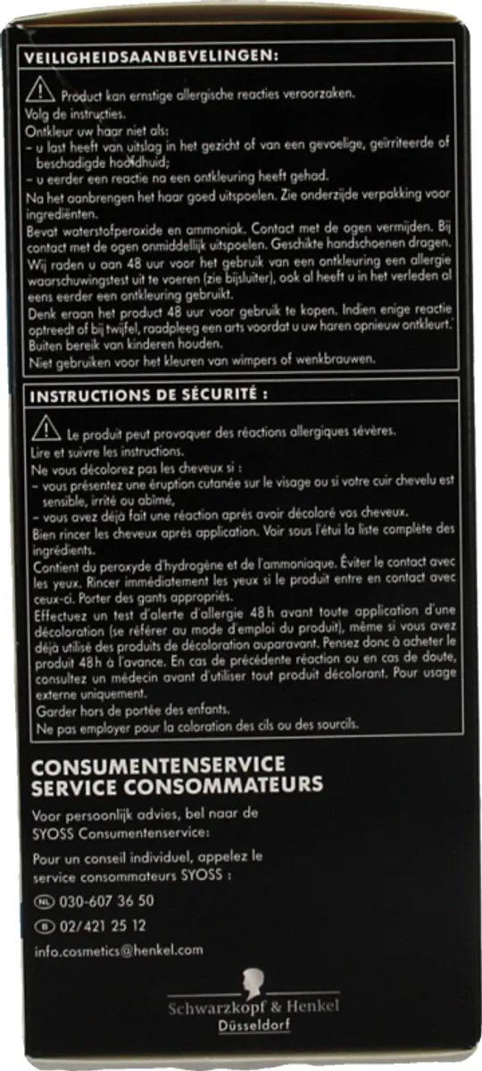 SYOSS Color Baseline Lighteners 13-0 Ultra Plus Haarverf - 115ml - Blond