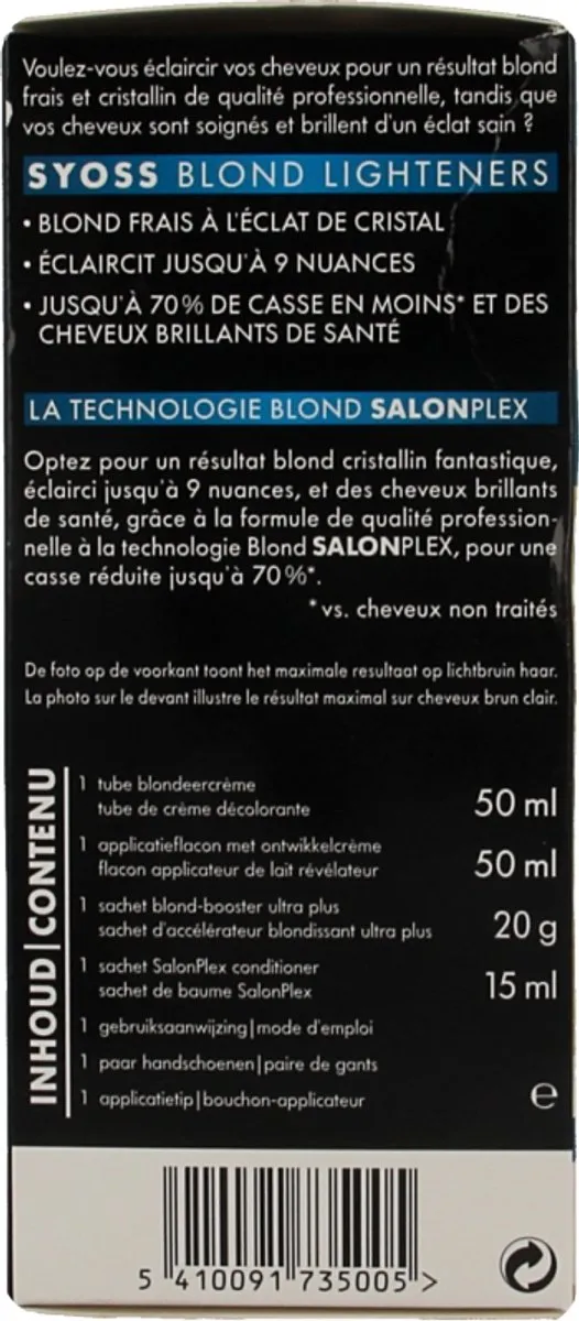 SYOSS Color Baseline Lighteners 13-0 Ultra Plus Haarverf - 115ml - Blond