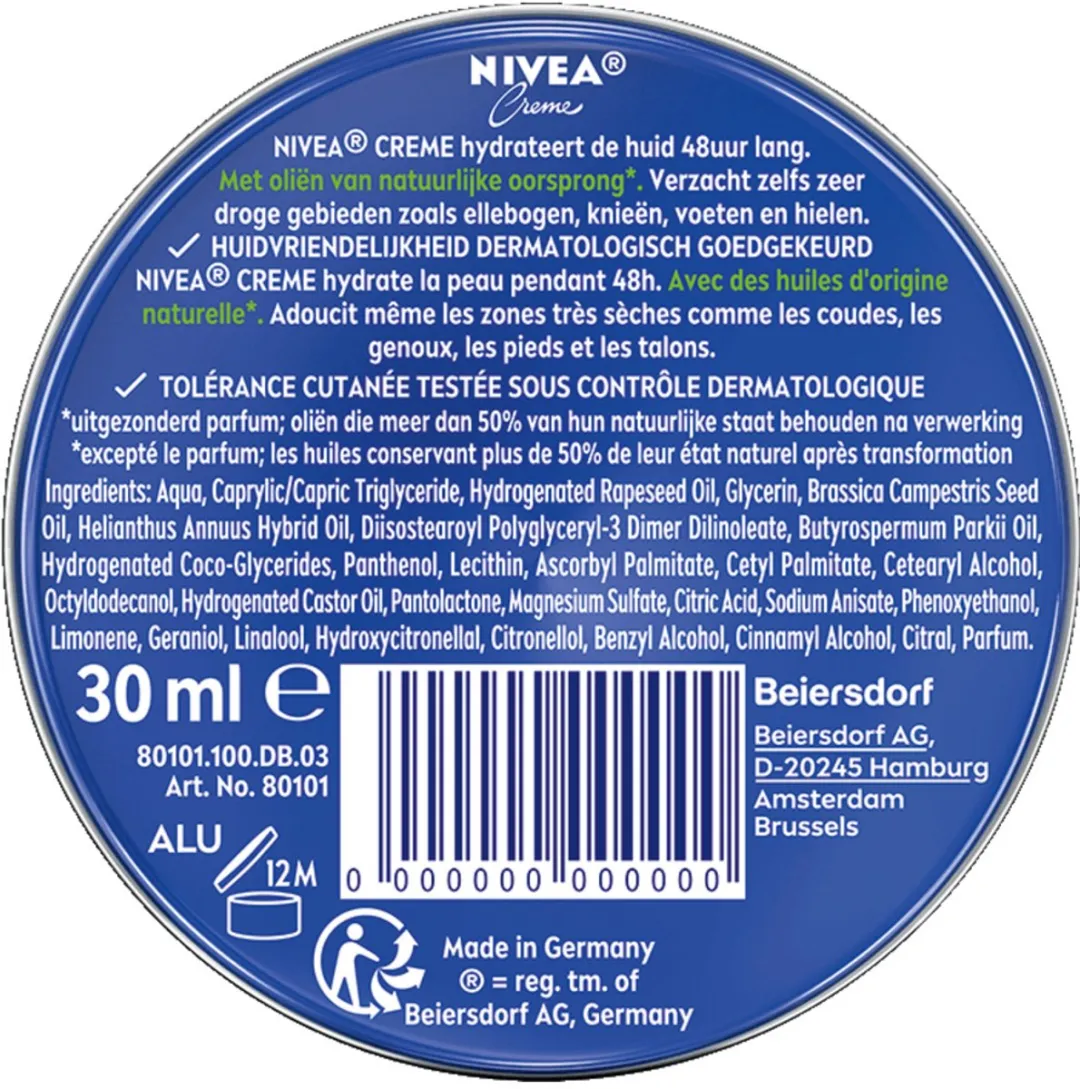 NIVEA Creme Mini 30ml