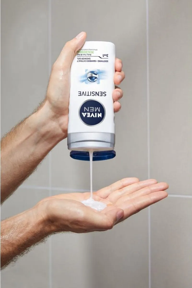 NIVEA Men Sensitive Douchegel 250ml - 6 Stuks