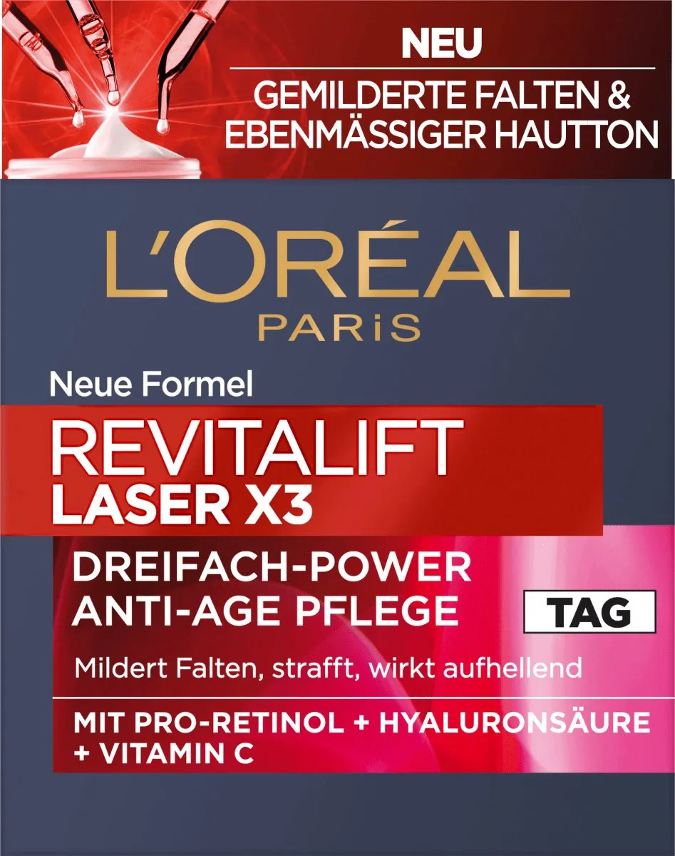 L'Oréal Paris Revitalift Laser X3 Dagcrème 50ml