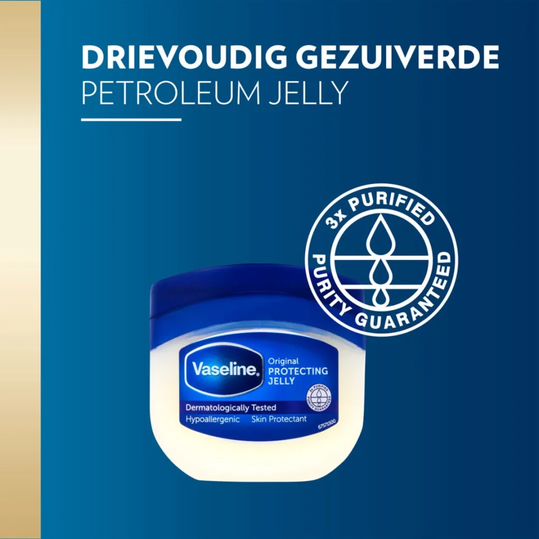 Vaseline Original Petroleum Jelly 750ml - 3 Stuks