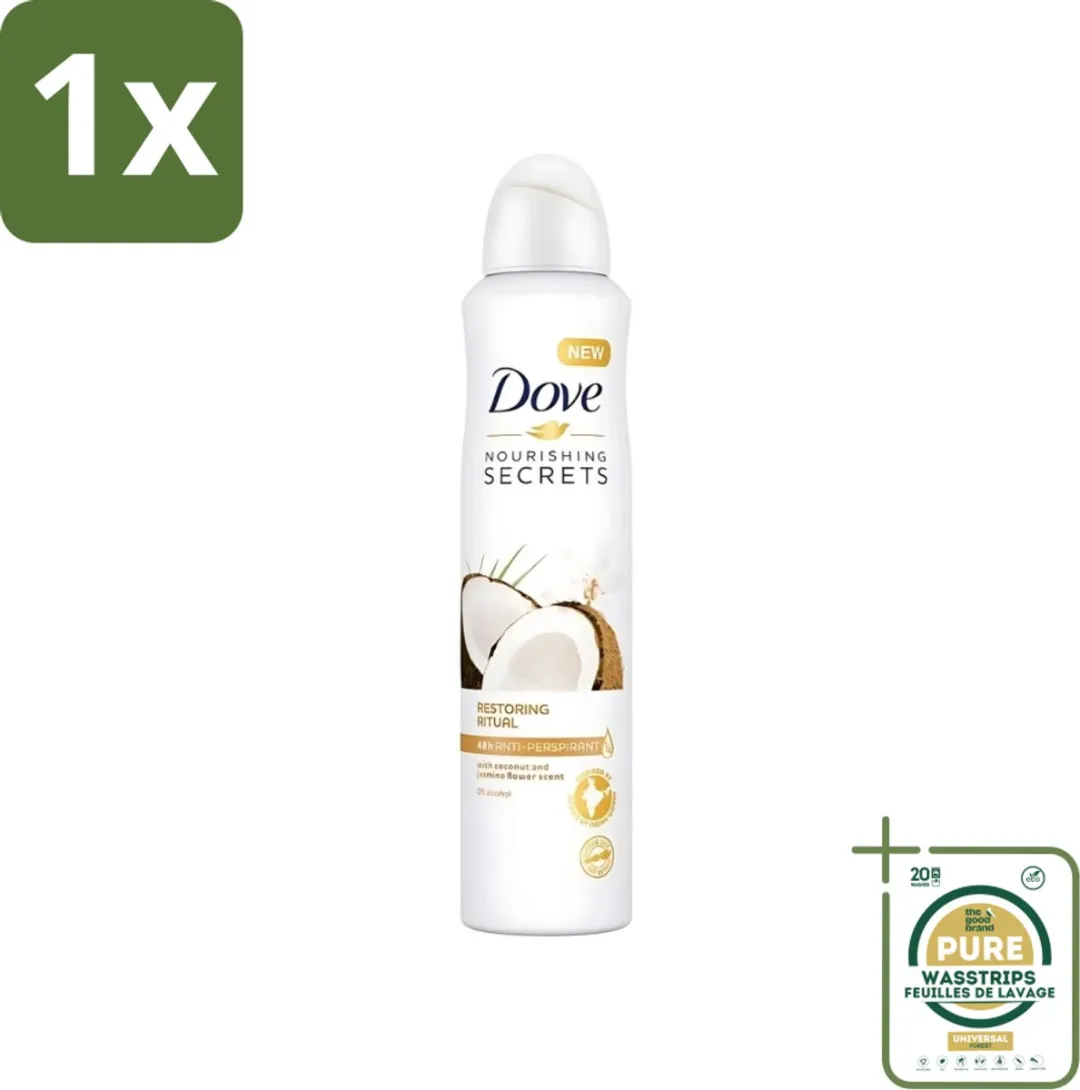 Dove Anti-transpirant Spray Coconut & Jasmine Flower 250ml