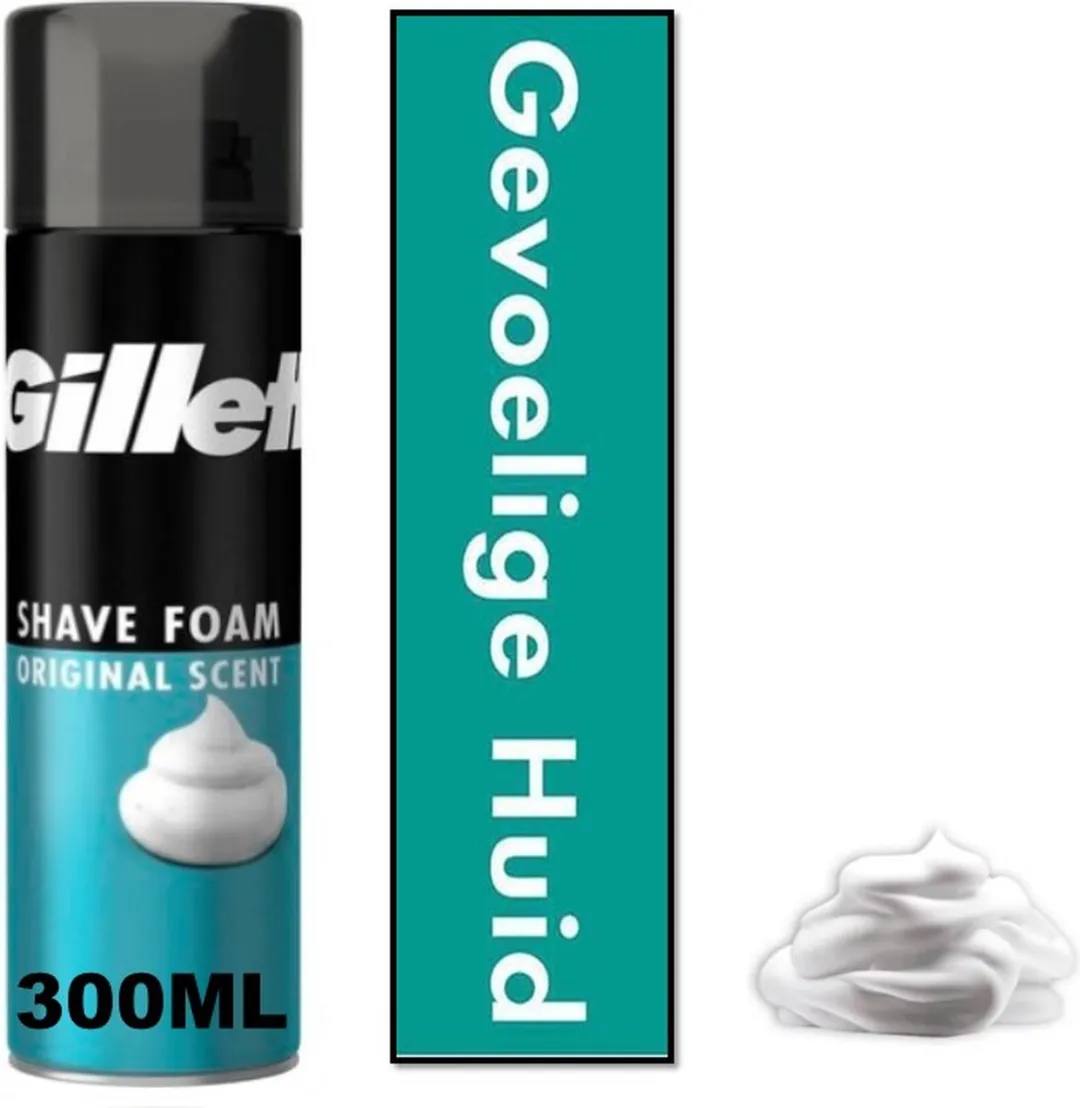 Gillette Classic Sensitive Scheerschuim 200ml