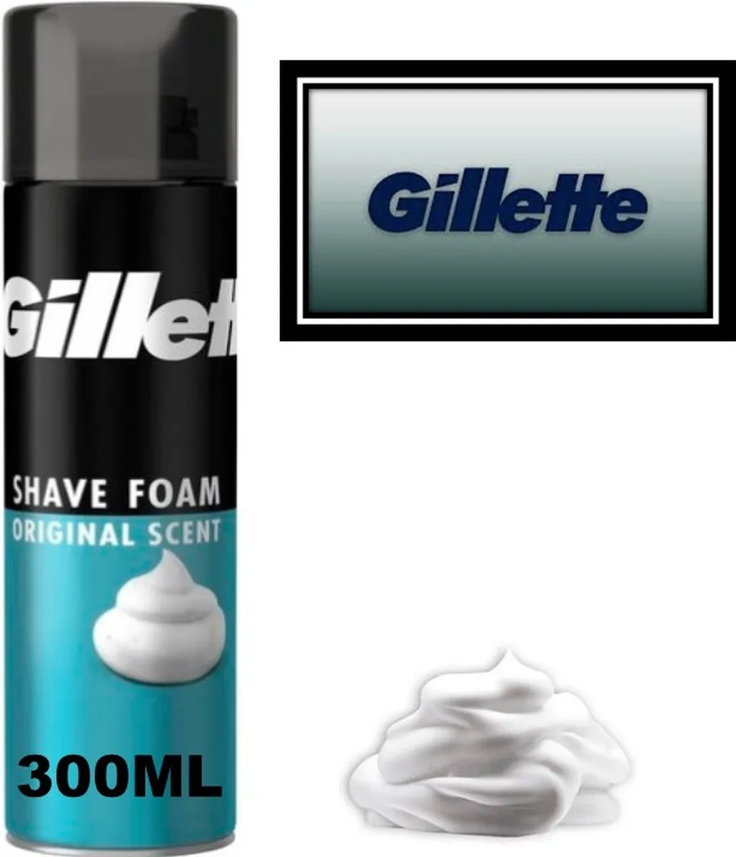 Gillette Classic Sensitive Scheerschuim 200ml