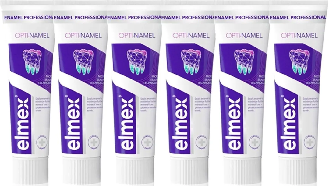 Elmex Professional Opti Glazuur Protection Tandpasta 6x75ml