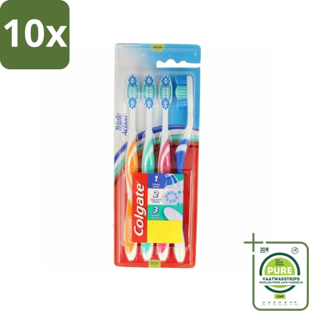 Colgate Triple Action Tandenborstels Medium