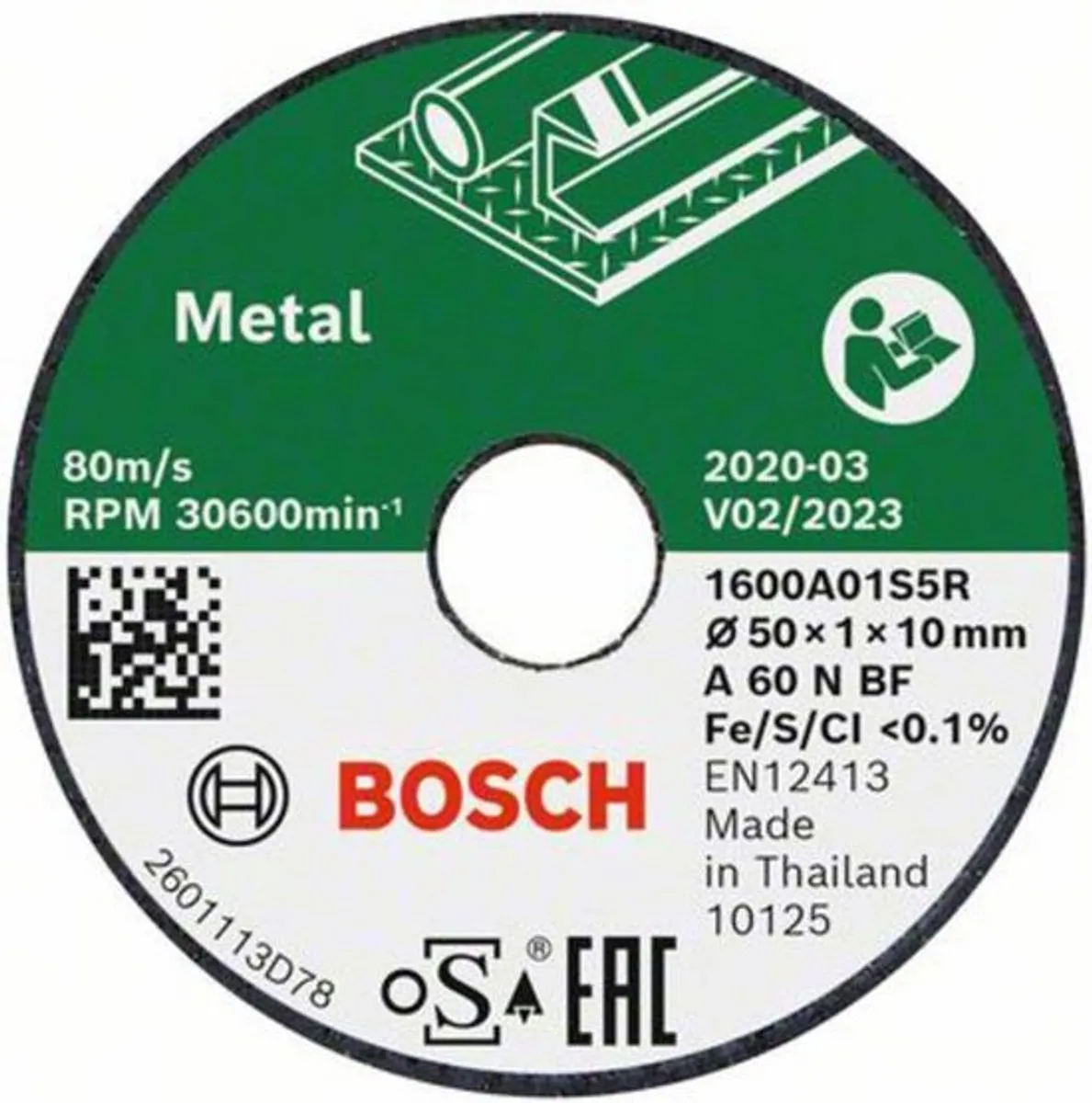 Bosch Accessories Expert Doorslijpschijf 50mm - 10mm As - 1 Stuk - afbeelding 6 van 6