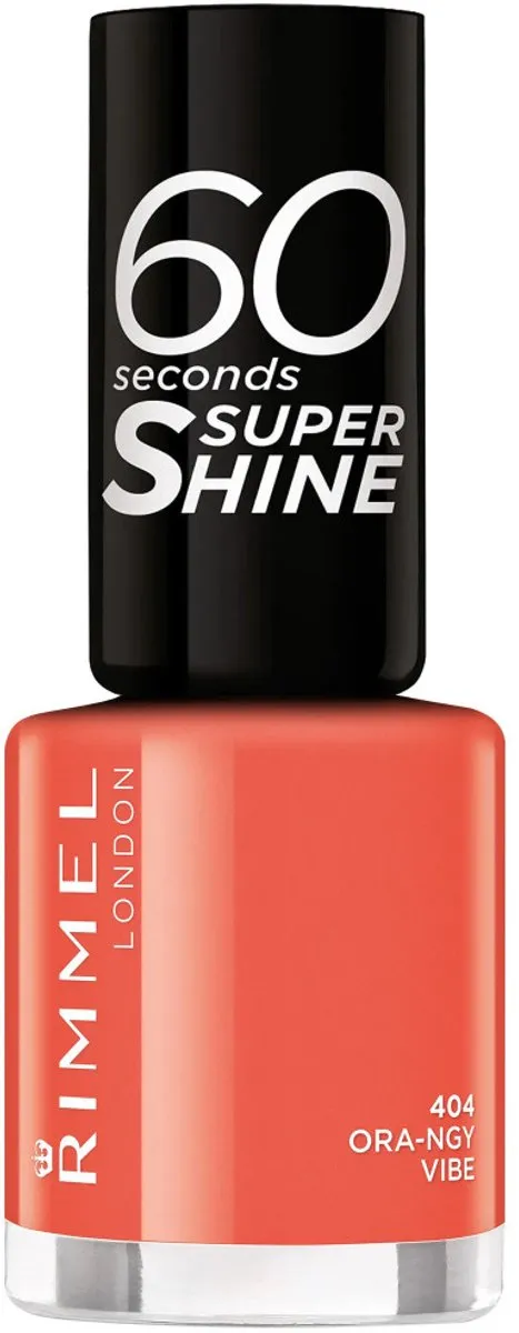 Rimmel London 60 Seconds Supershine Nagellak Ora-ngy Vibe - 8ml