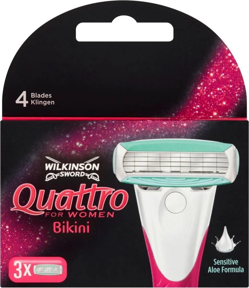 Wilkinson Sword Quattro for Women Bikini Scheermesjes