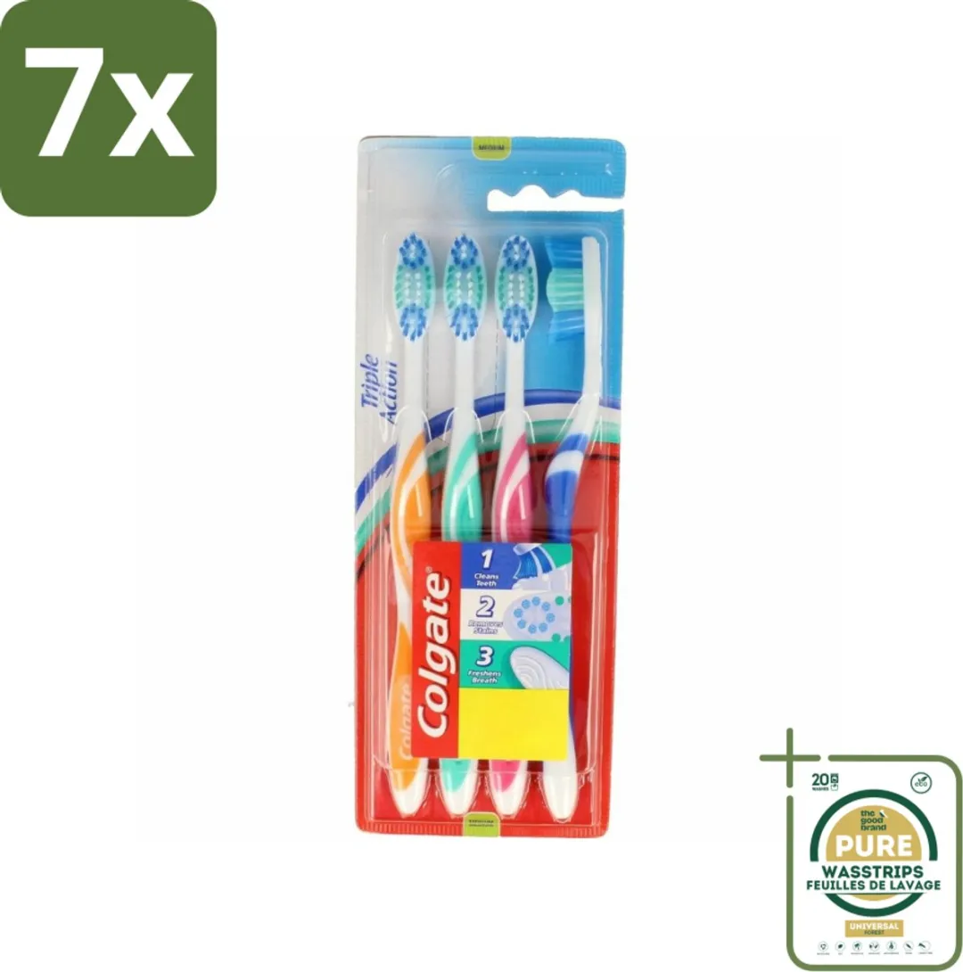Colgate Triple Action Tandenborstels Medium