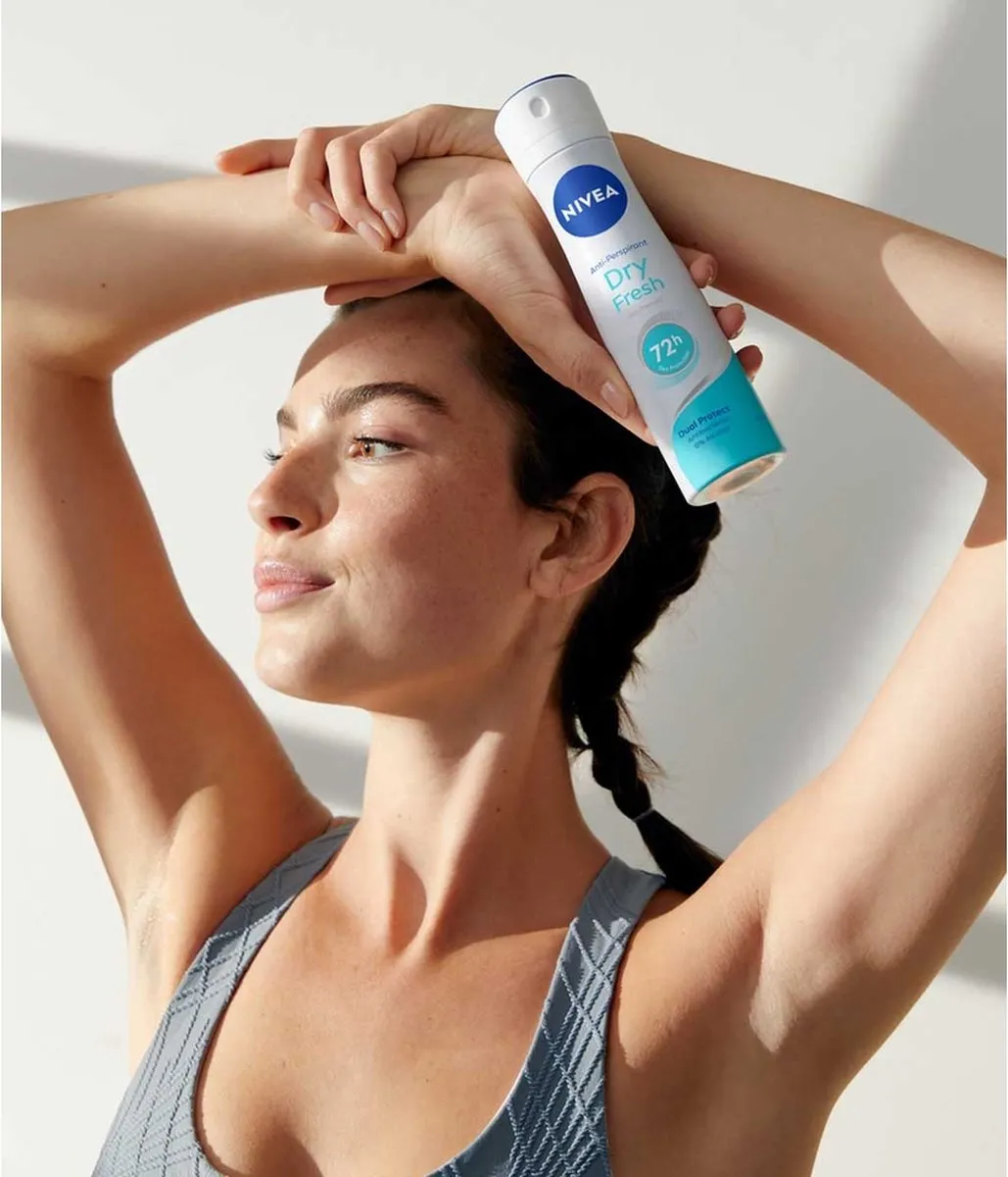 NIVEA Dry Fresh Deodorant Spray 6x150ml - 72u Bescherming