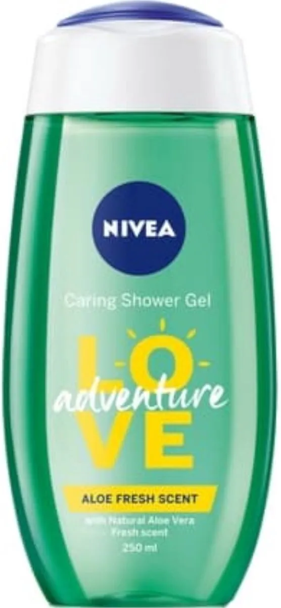 NIVEA Love Adventure Douchegel 250ml - 12 Stuks
