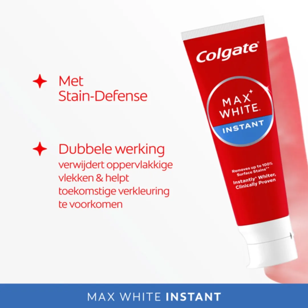 Colgate Max White Optic Whitening Tandpasta 75ml