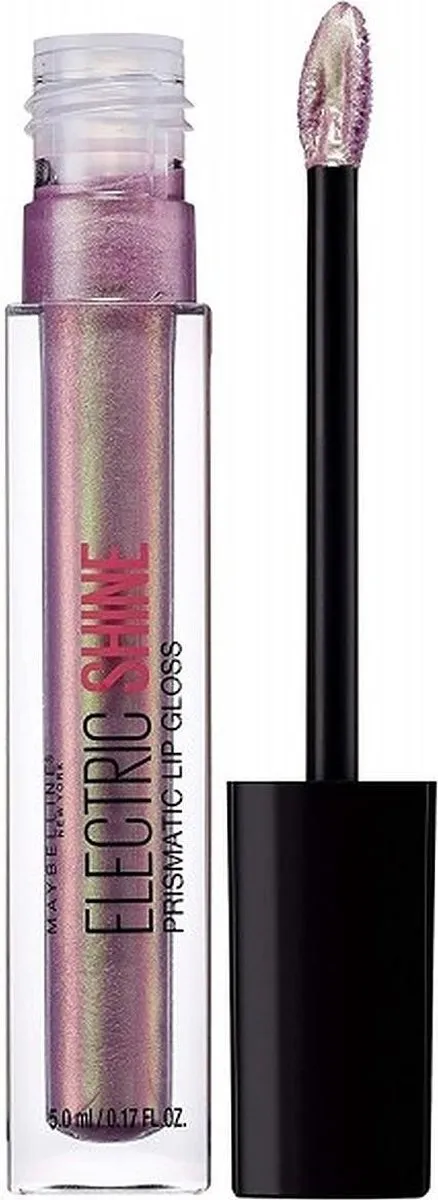 Maybelline Electric Shine Lipgloss 155 Moonlit Metal - 5ml - Lila