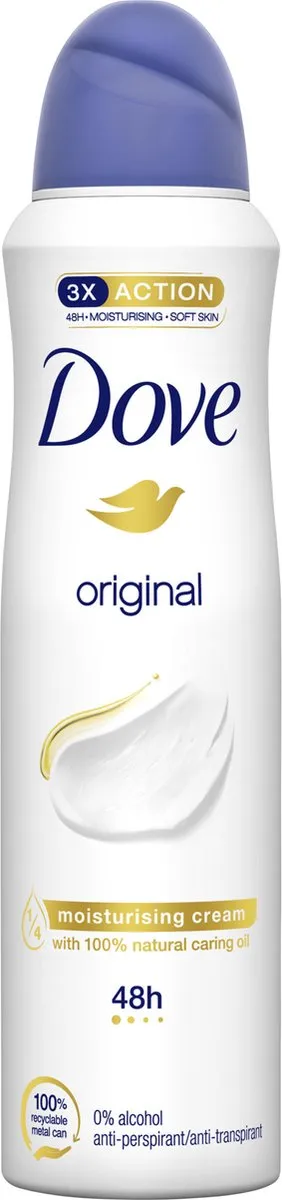 Dove Original Anti-Transpirant Spray 150ml