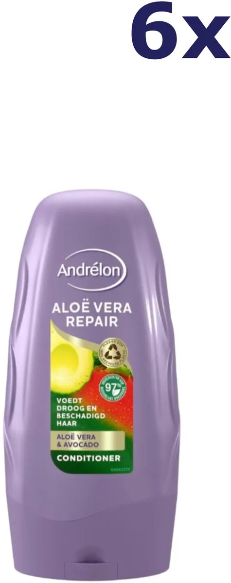 Andrélon Conditioner Aloe Vera Repair 250ml - 6 Stuks